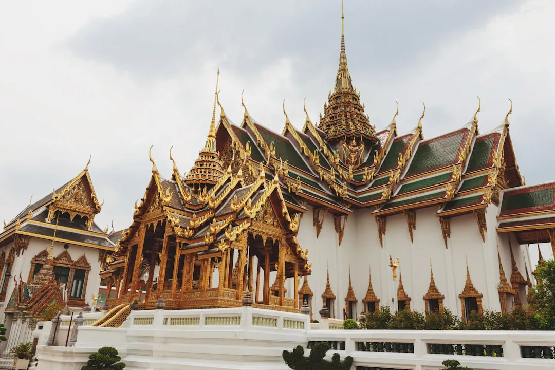 View of Grand Palace & Wat Phra Kaew in Bangkok