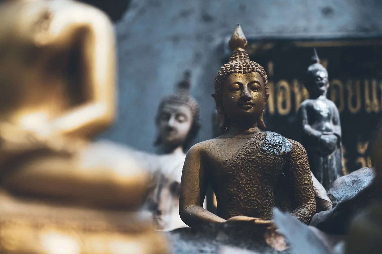 View of Wat Pho (Temple of the Reclining Buddha) in Bangkok