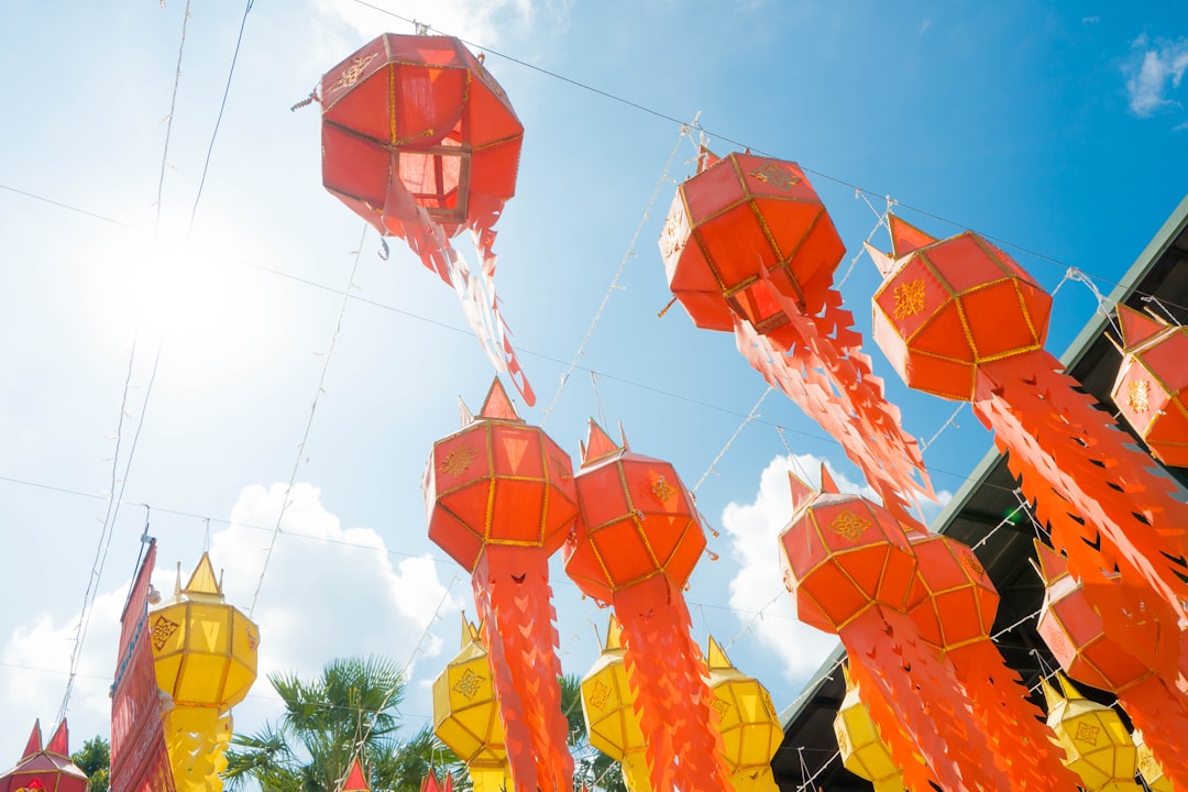 Yi Peng lantern festival in Chiang Mai